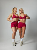 Maia Shorts Cherry Red