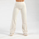 Aura Flair Pants Cream White